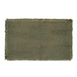 Minkštas vonios kilimėlis ALMA 50x80 cm Smoke green spalva