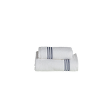 Premium kokybės ISOLA rankšluosčių rinkinys (2 vnt.) spalva Bianco Blu