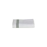 Premium kokybės ISOLA rankšluostis spalva Bianco Verde Bosco